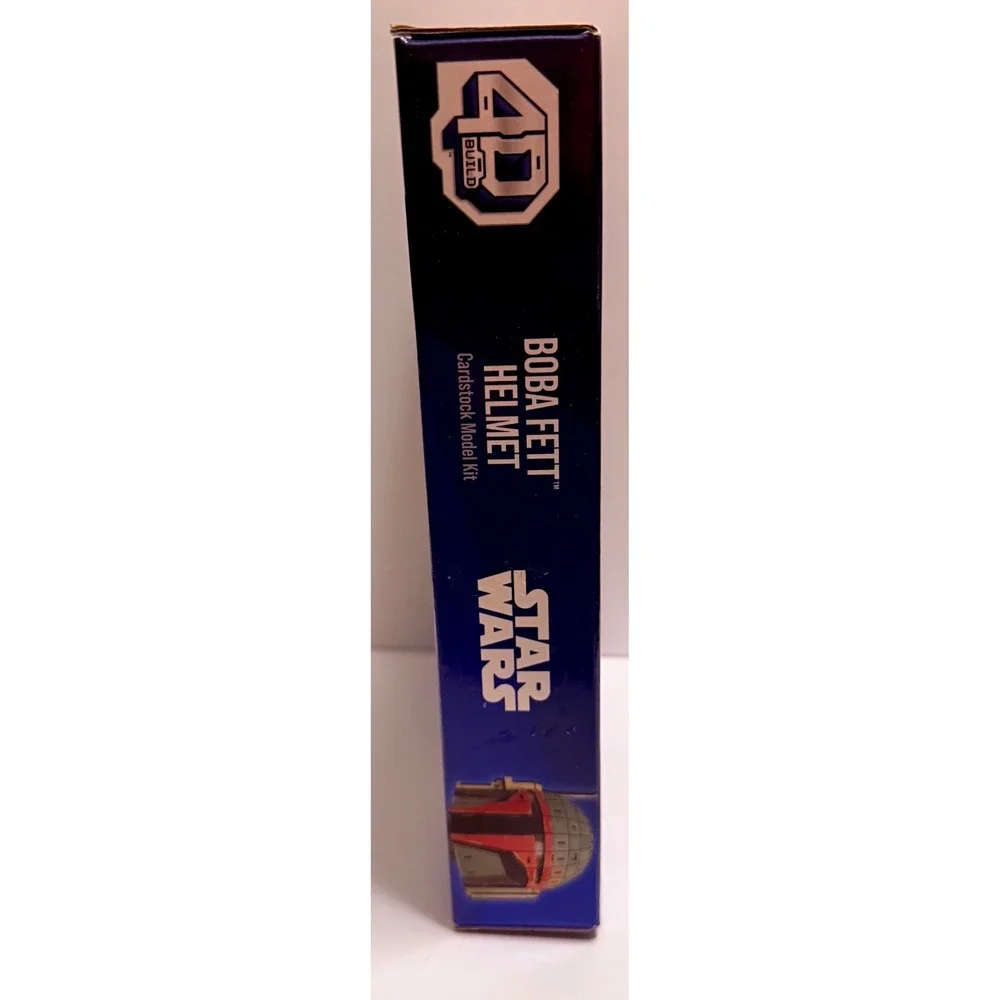 4D Build Star Wars Boba Fett Helmet 3D Model Kit Unisex OS Green NEW